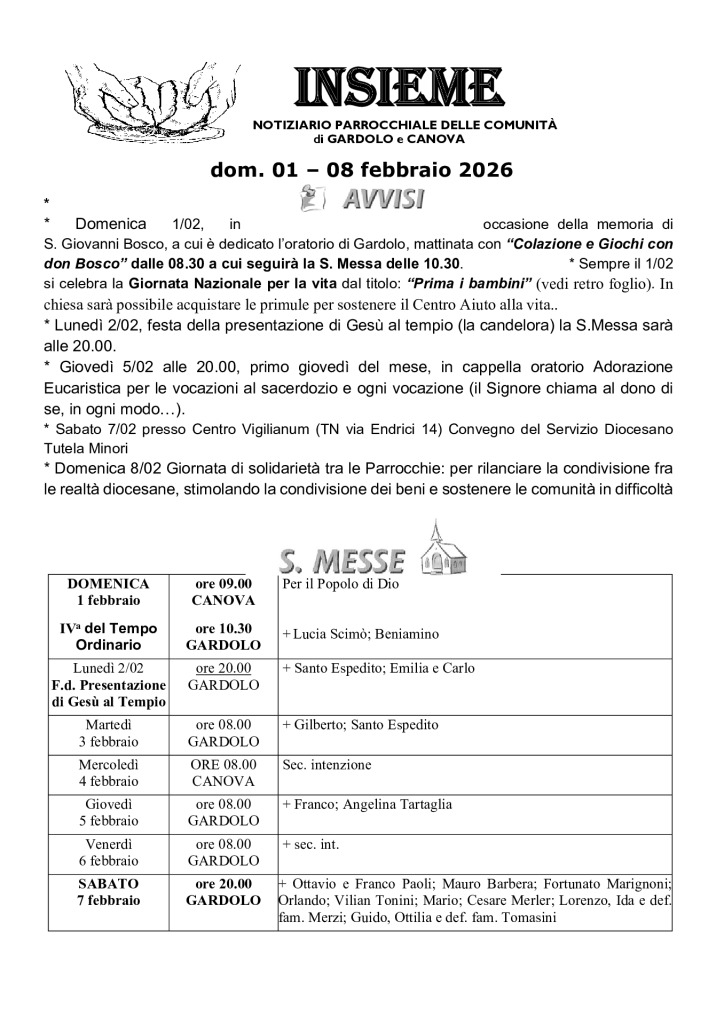 thumbnail of Gardolo 2026-02-01