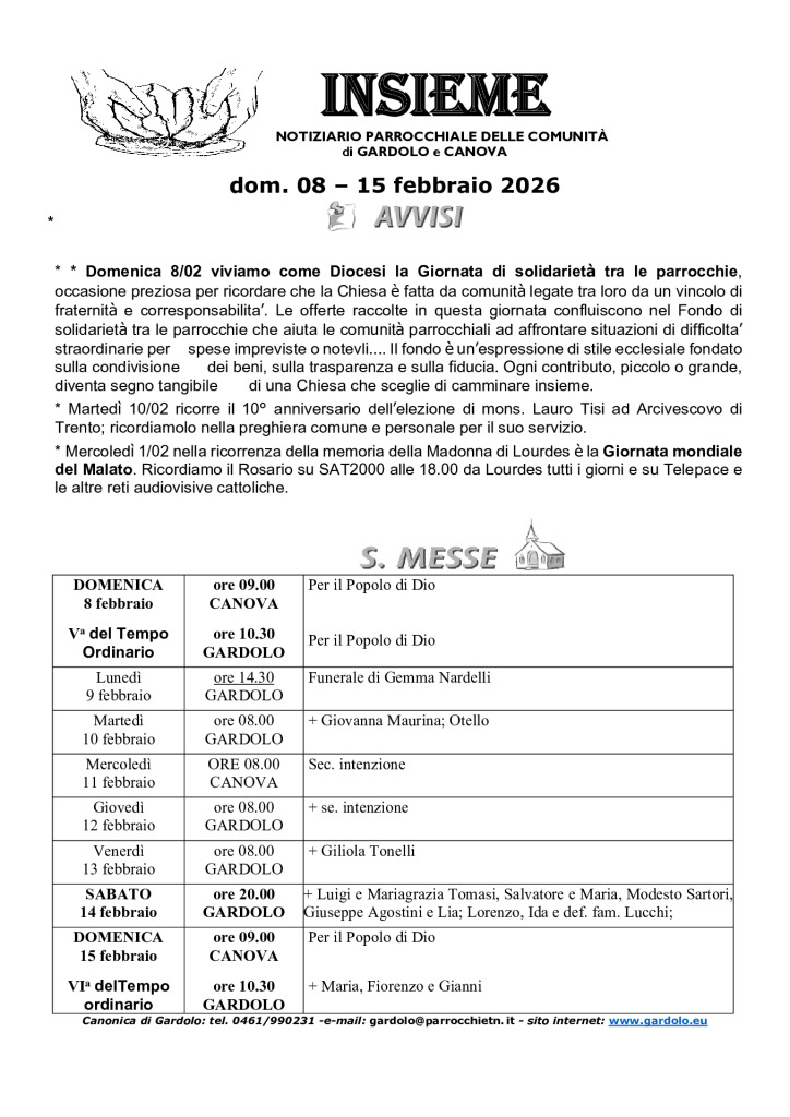 thumbnail of Gardolo 2026-02-08