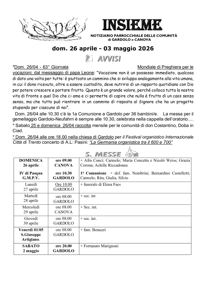 thumbnail of Gardolo 2026-04-26