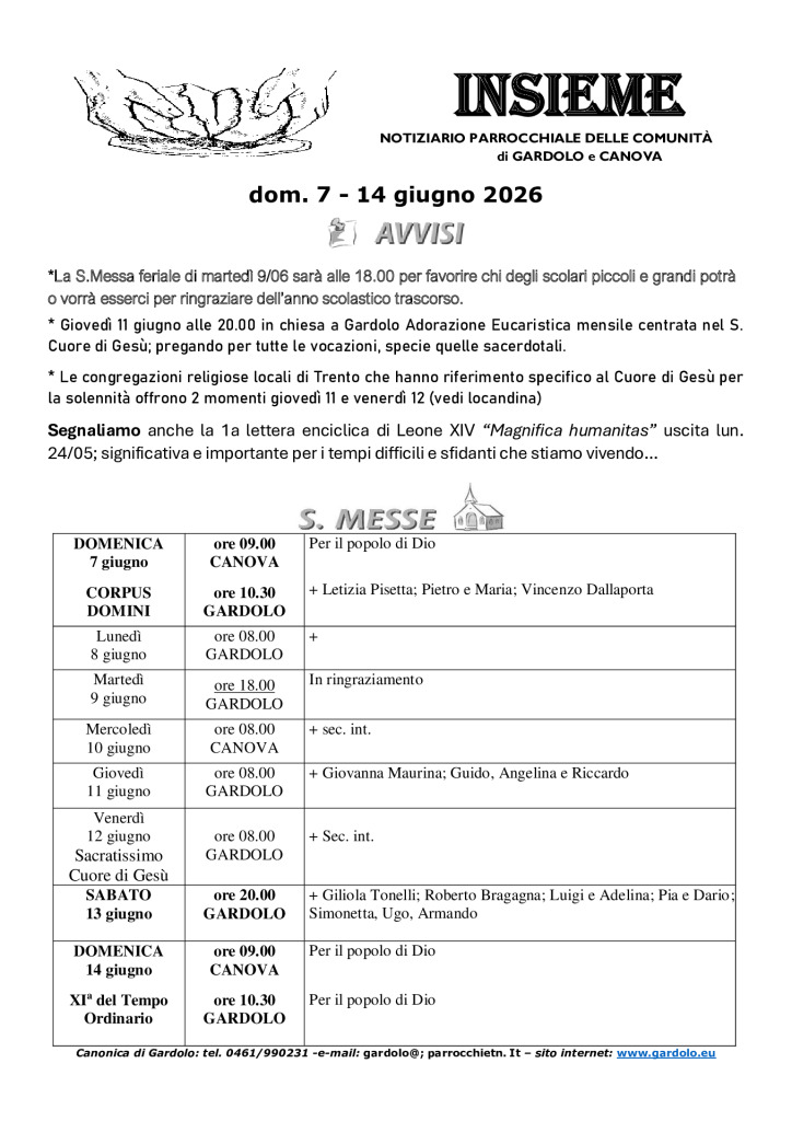 thumbnail of Gardolo 2026-06-07